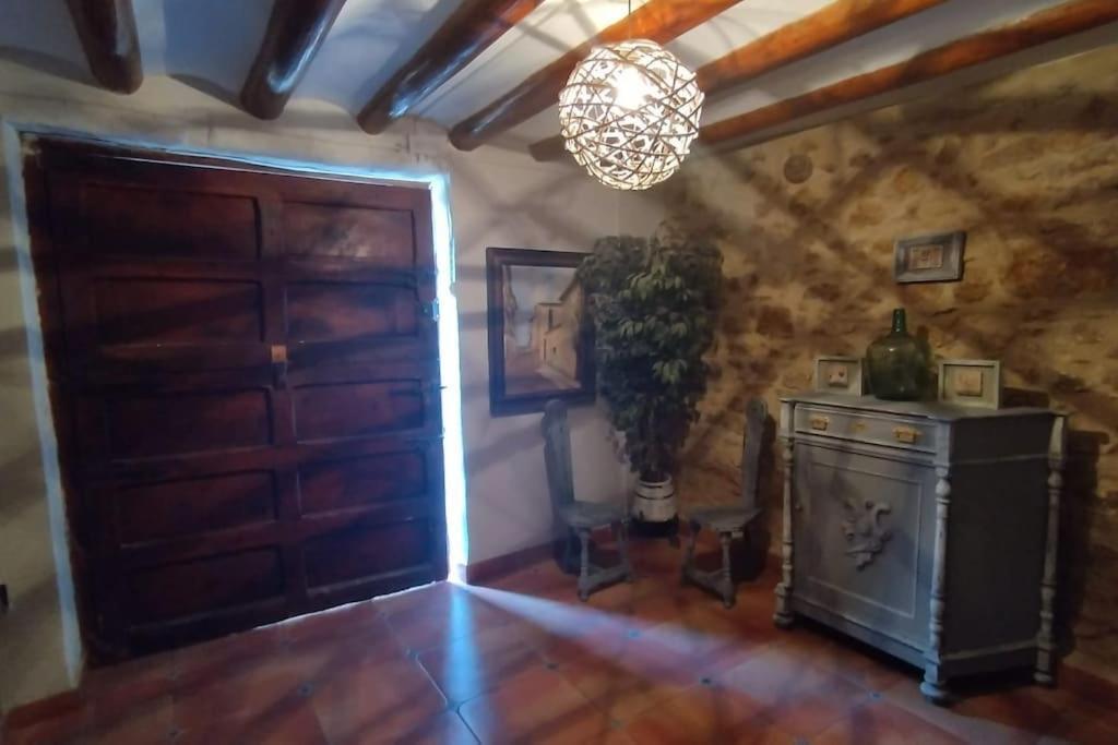 Casa Rustica Y Vistas A La Montana - Els Llavadors Villa Villafranca del Cid Exteriör bild
